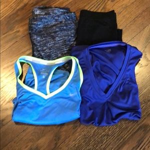 Workout clothes all like new!